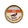 Tin shoe polish leather renovating polish